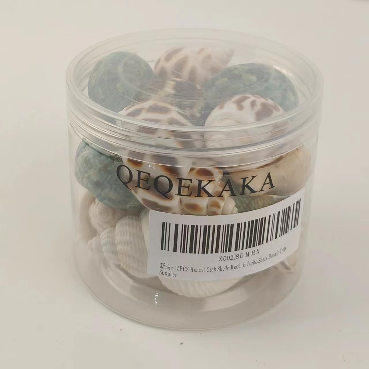 Coquilles de remplacement QEQEKAKA pour crabe ermite, solution fiable