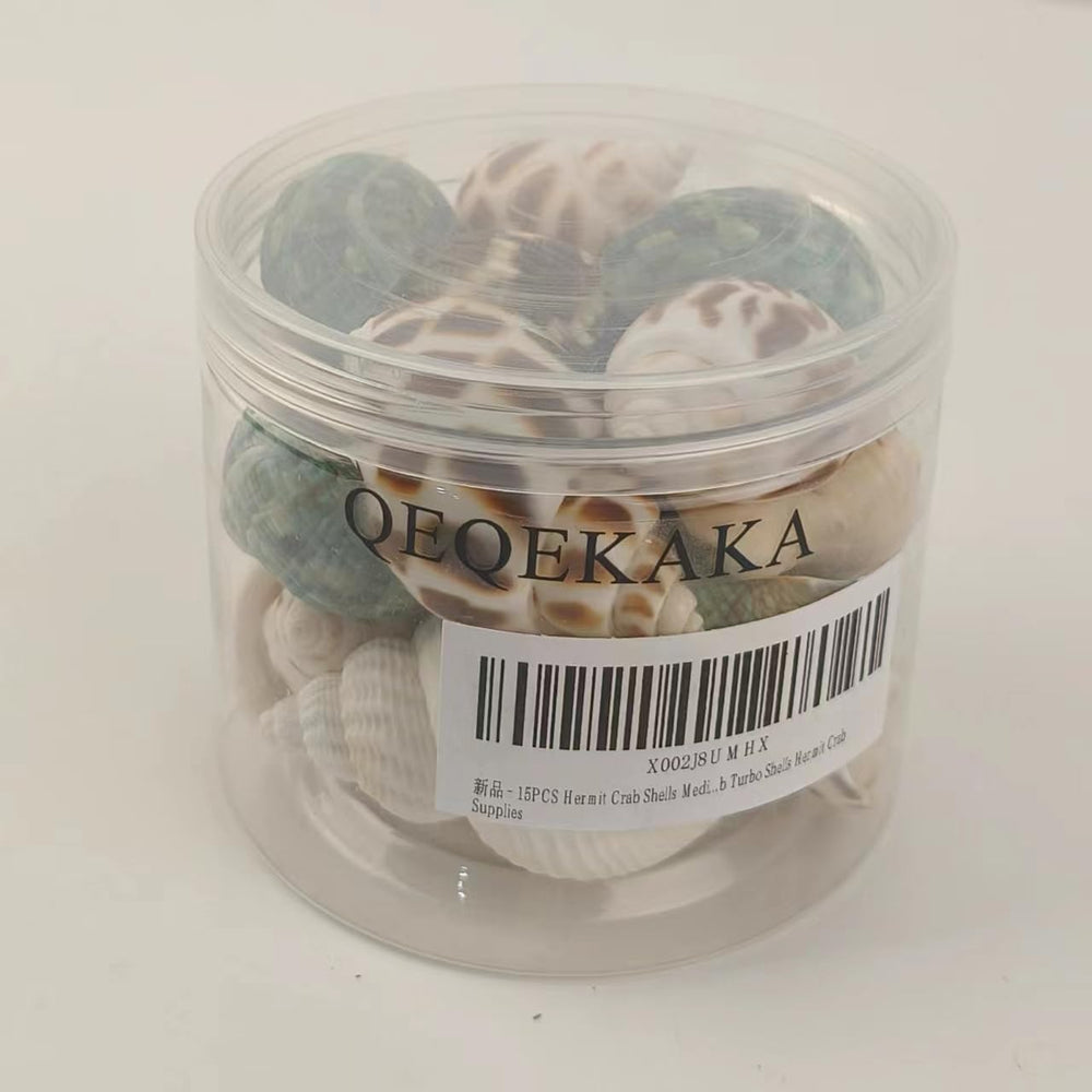Coquilles de remplacement QEQEKAKA pour crabe ermite, solution fiable