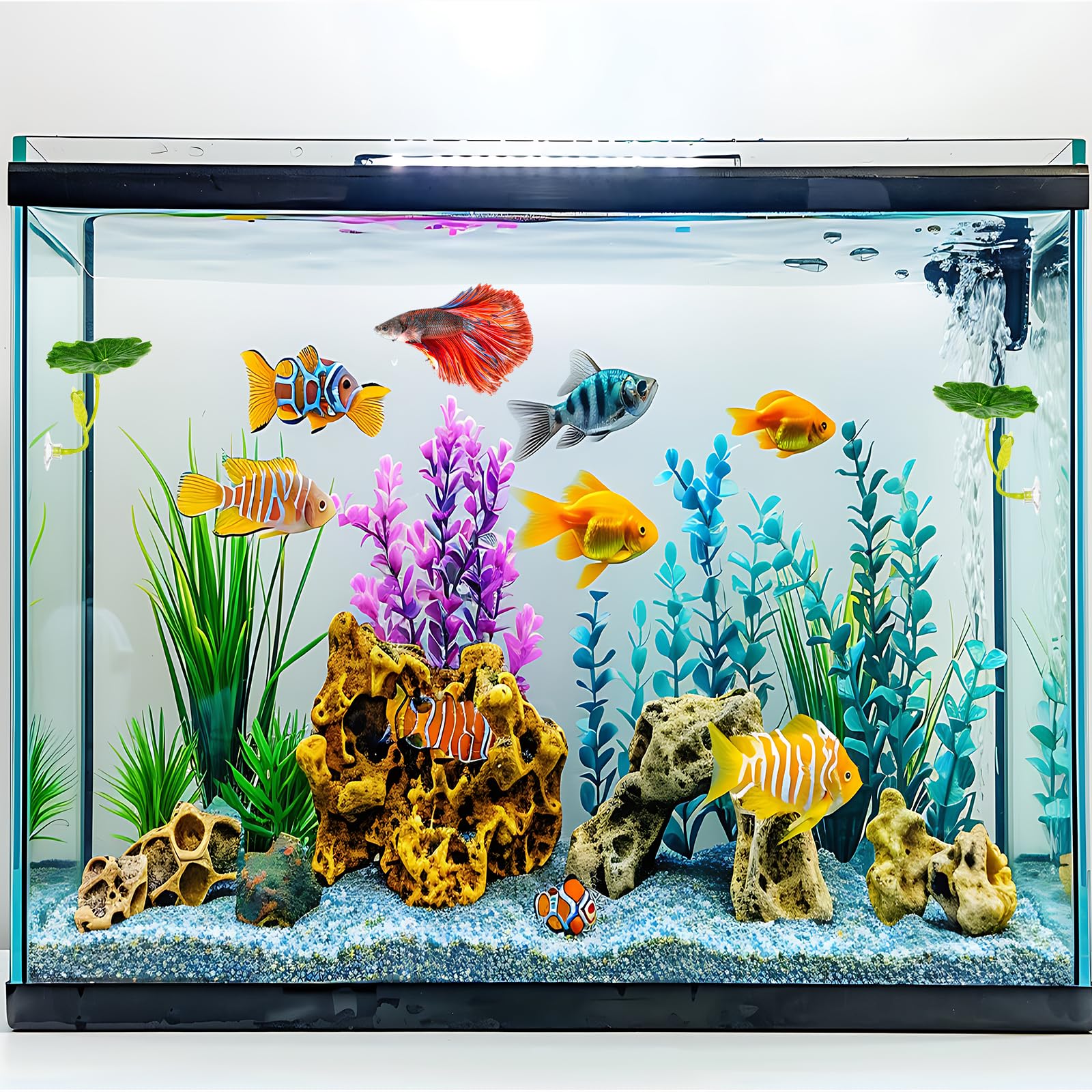 Texture veine feuille et rendu réaliste QfwdfcTrenz dans votre aquarium.