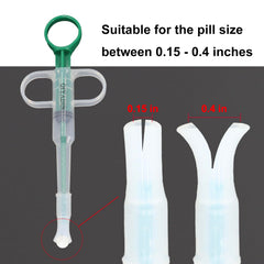 QIYADIN embout souple fissuré pour pincer les pilules avec douceur.