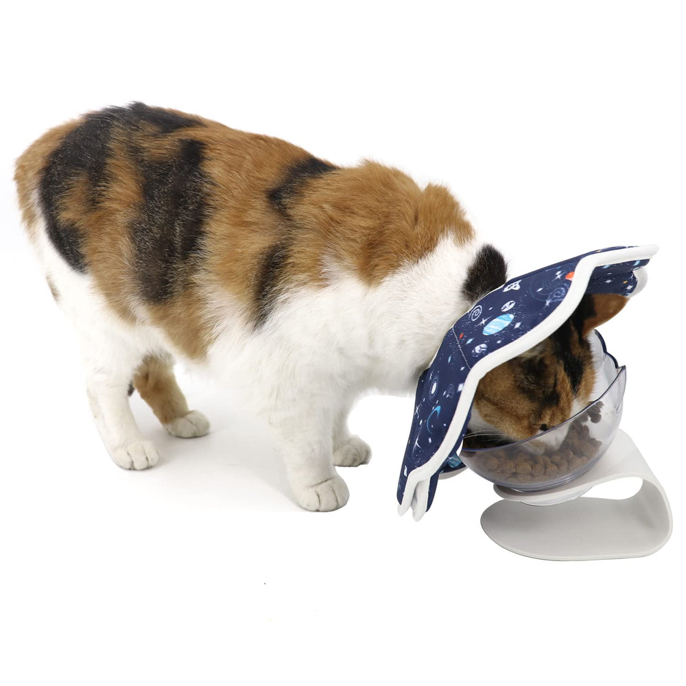 QIYADIN Soft Cat Cone: usage quotidien lors des bains et des coupes de griffes, prévention du léchage.