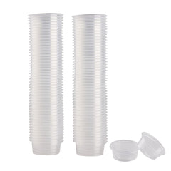 Coupes d'alimentation QIHYCUF 0,5 oz pour reptiles, pratiques et hygiéniques.