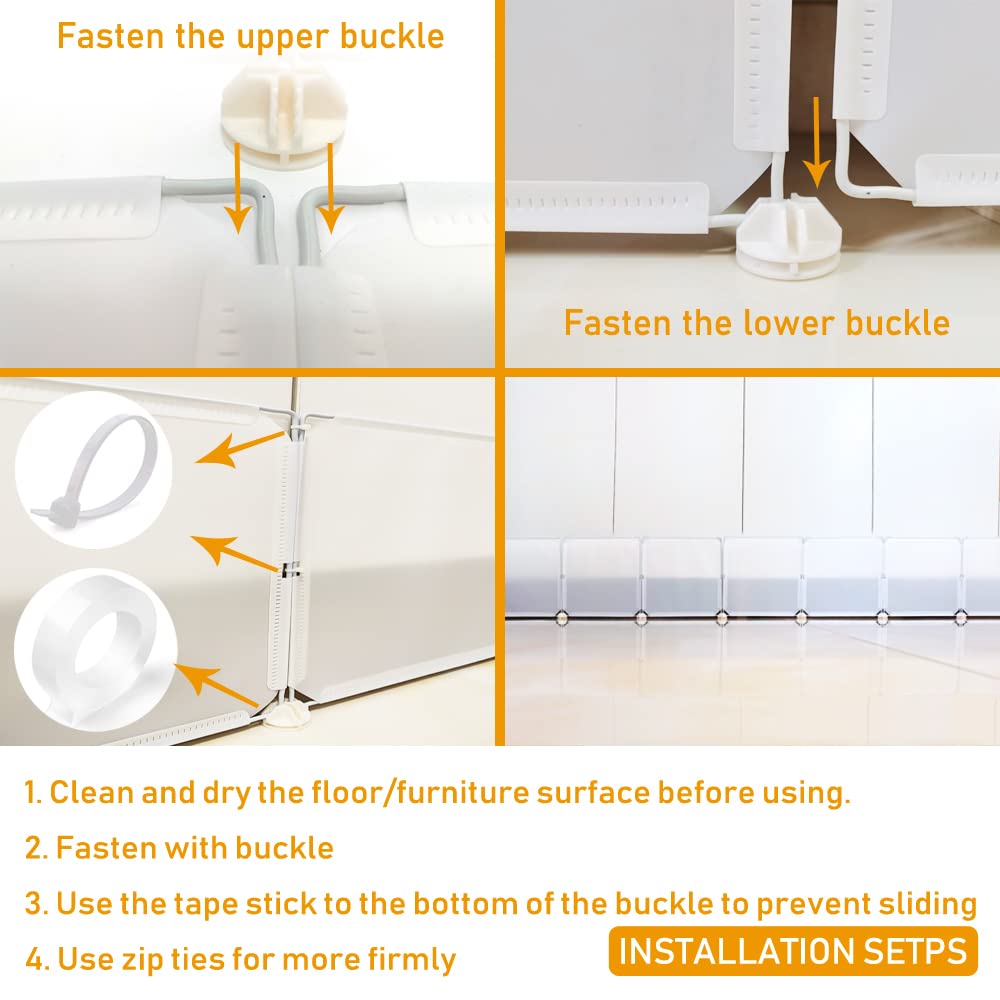 Utilisation quotidienne pratique, barrière le long du lit.