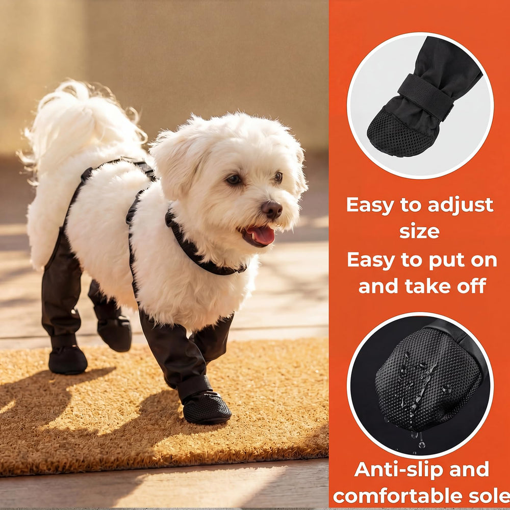 QINSHIYUE bottes pour chien protection des pattes contre la neige