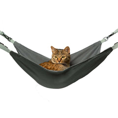 Hamac QIPAN pour chat dans cage lavable, pratique et hygiénique.