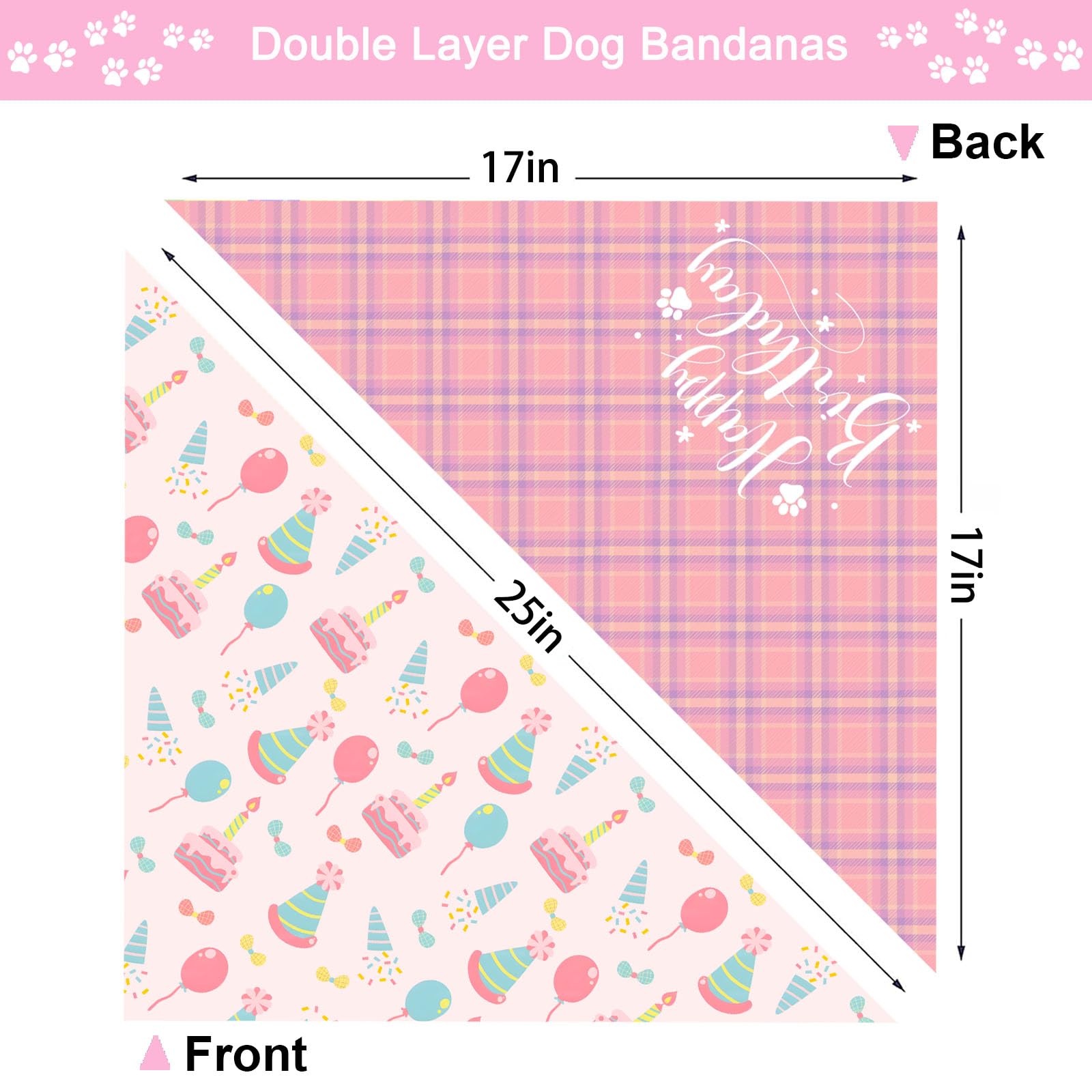 QIRUIMI bandanas pour séance photo et occasions
