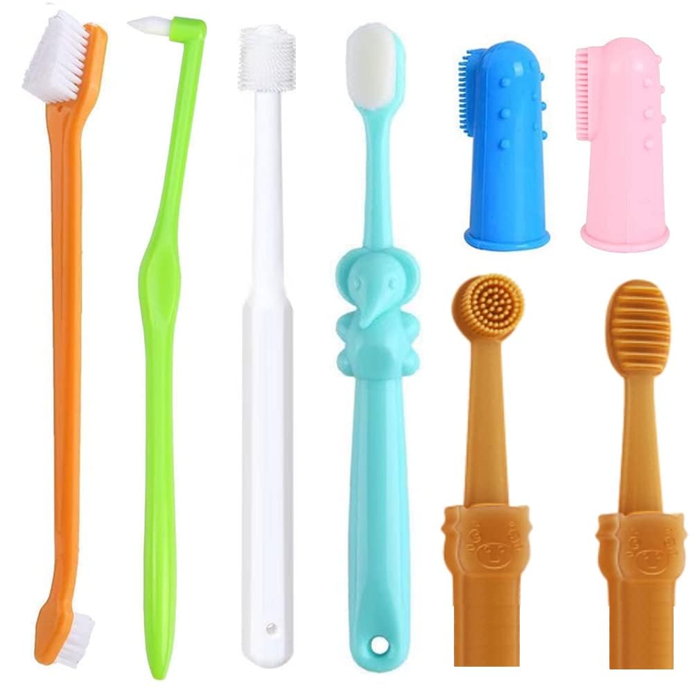 Qubccum rotation 360°: brosse douce pour chiens et chats, nettoyage en douceur.
