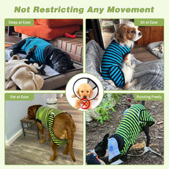 QUEARN confort-mouvement-libres-chien, récupération sans restreindre l'activité.