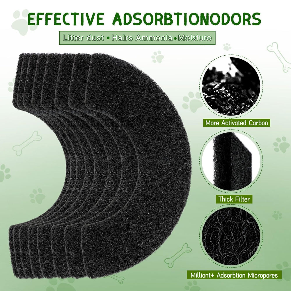QUEARN filtre carbone non toxique, sûr pour les animaux et l intérieur.