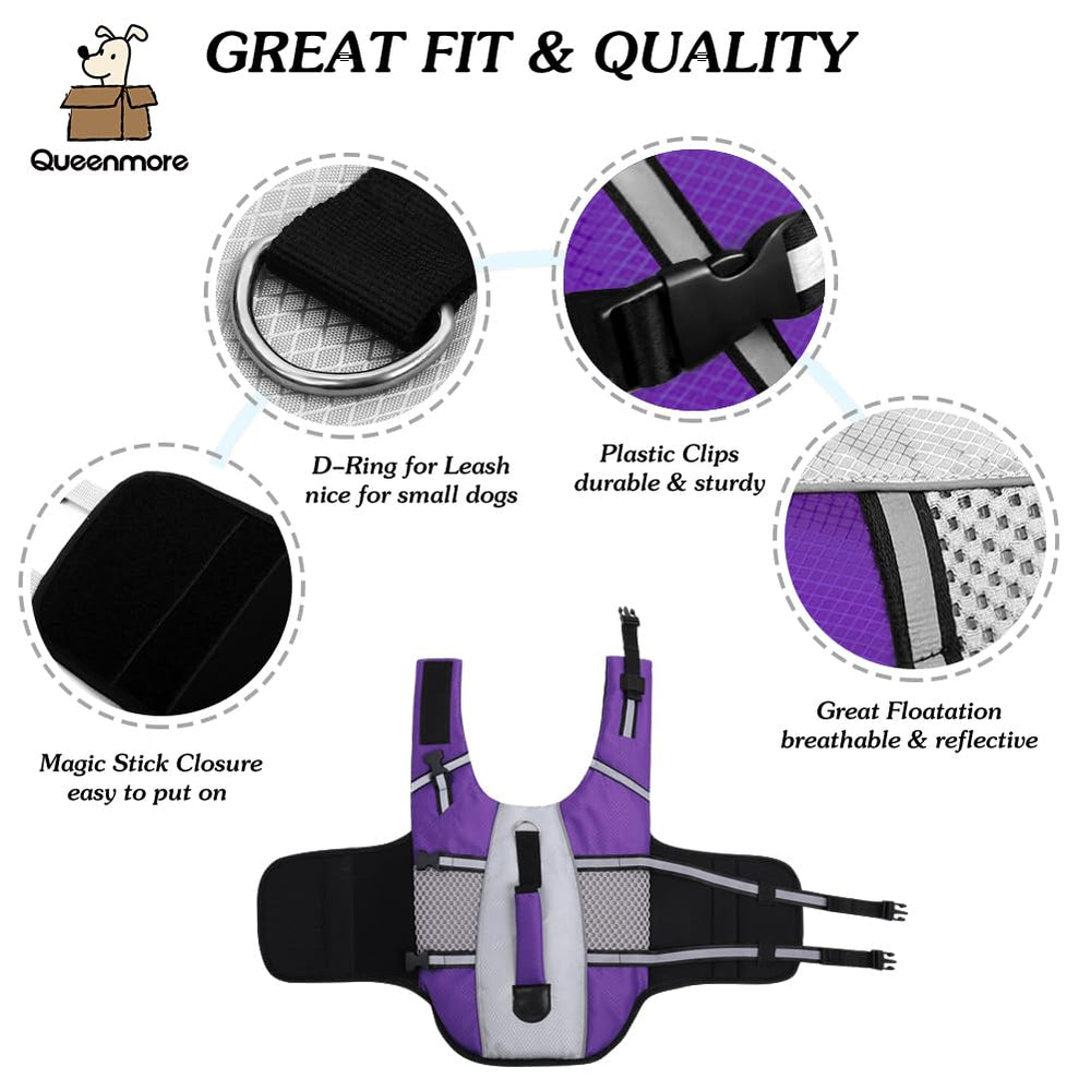 Boucles faciles et sangles ajustables pour enfiler rapidement le gilet.