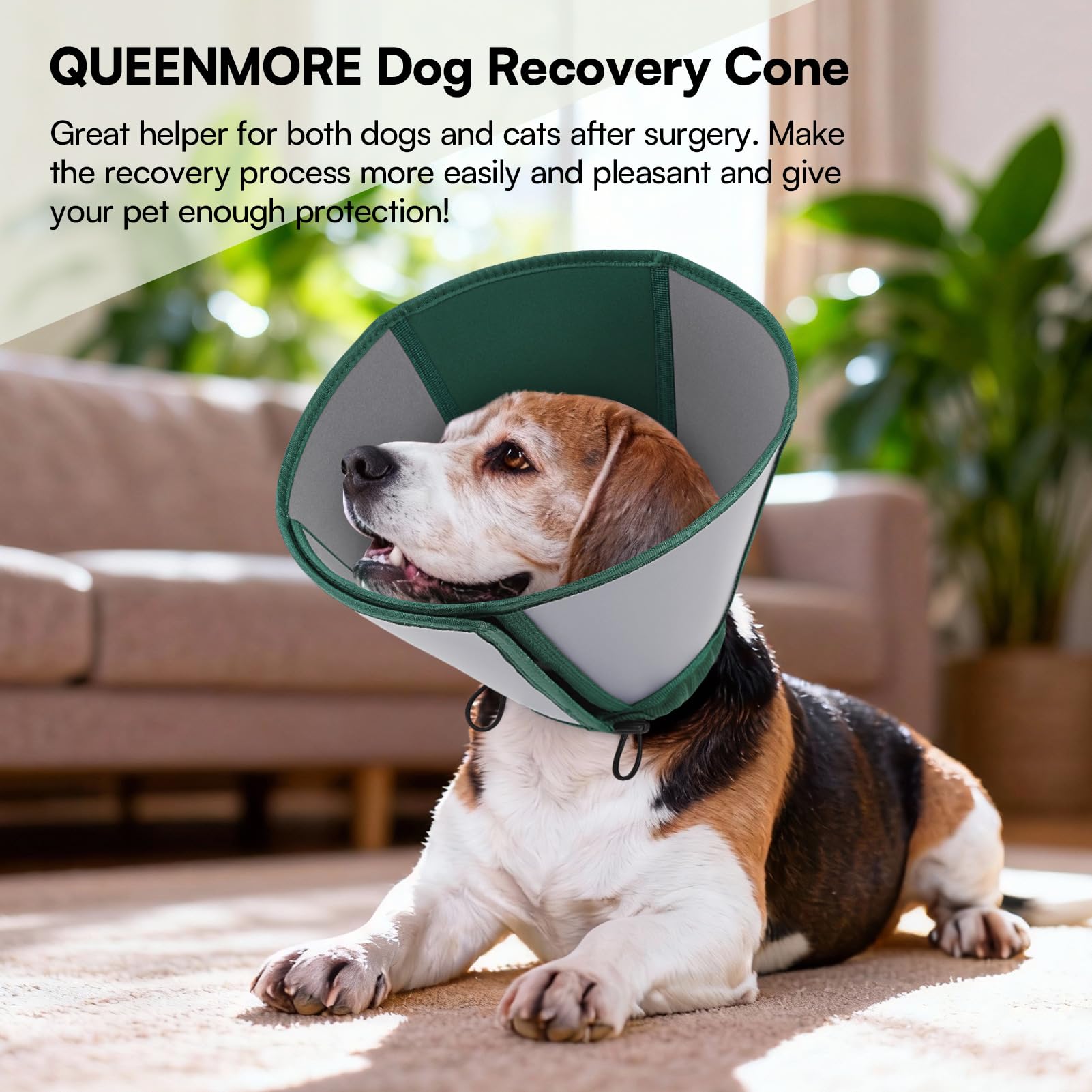 Queenmore Cône grand, garde sa forme même lors d'un mouvement actif.