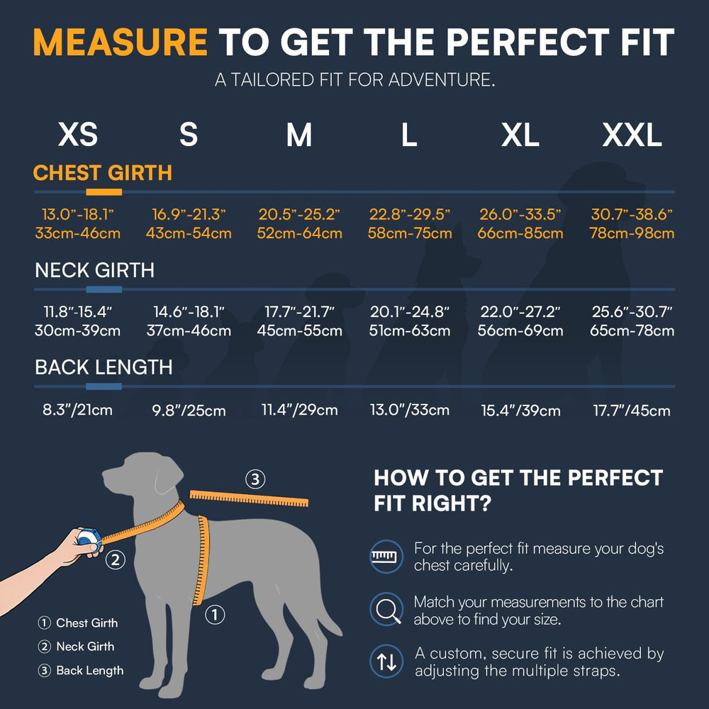 Queenmore gilet sauvetage chien moyen - poignée secours pour levage rapide