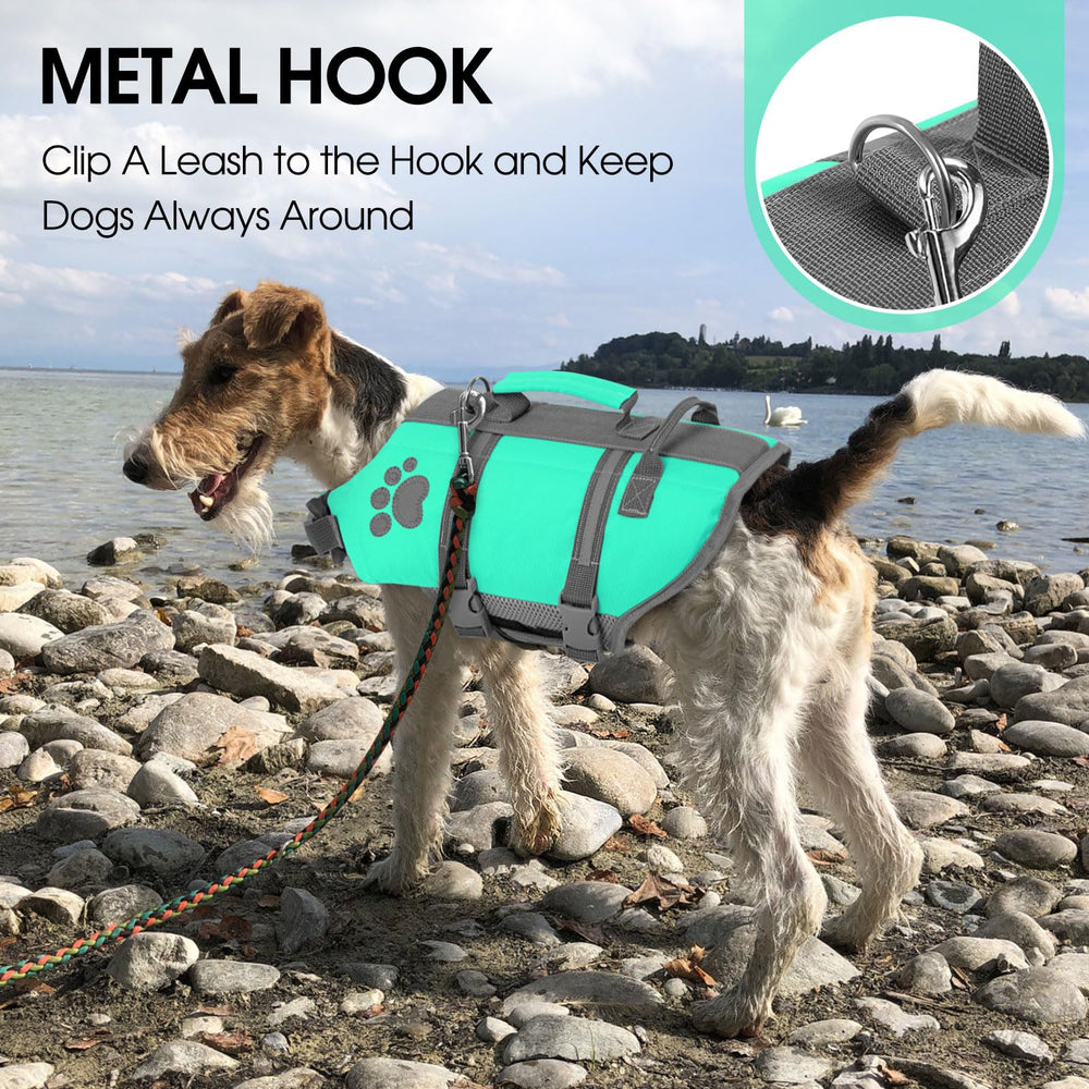 Queenmore gilet sauvetage chien moyen: boucle velcro et mise en place rapide.