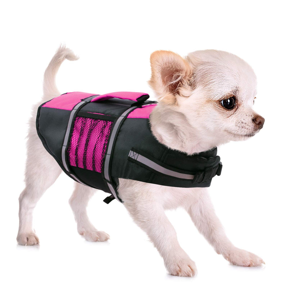 Queenmore gilet sauvetage petit chien haute flottabilité pour natation et bateau.