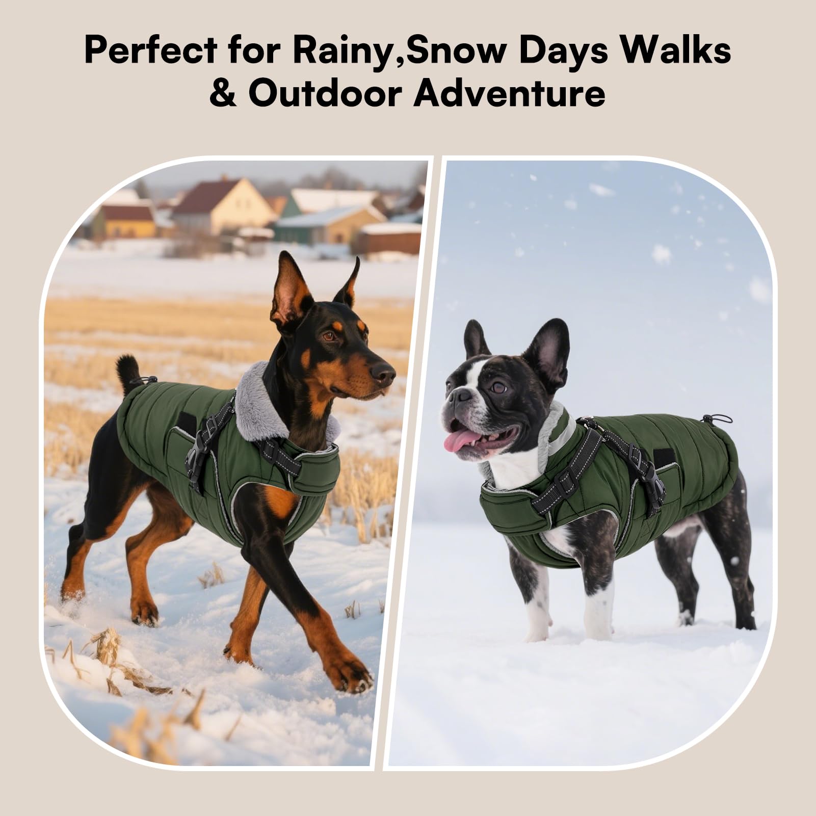 Queenmore manteau hiver pour activités extérieures, confort et chaleur en neige.