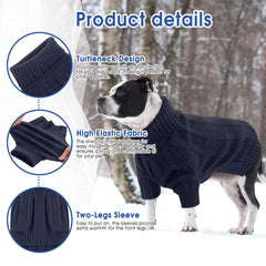 Queenmore pull chien festif Noël, tenue idéale pour fêtes et photos