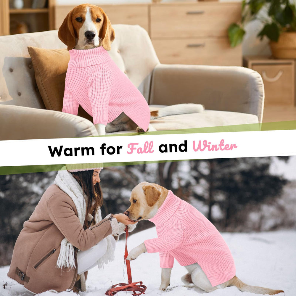 Pull Queenmore pour chien XXL, enfilage facile grâce au pullover.