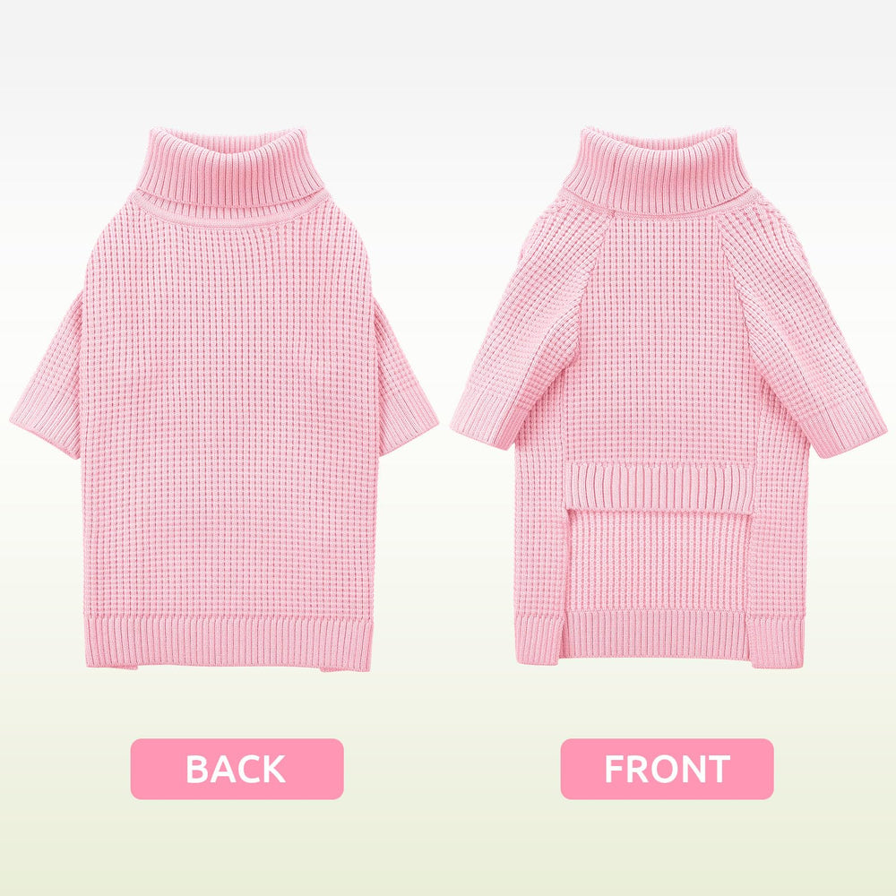 Pull Queenmore pour chien XXL, idéal lors des sorties par temps froid.