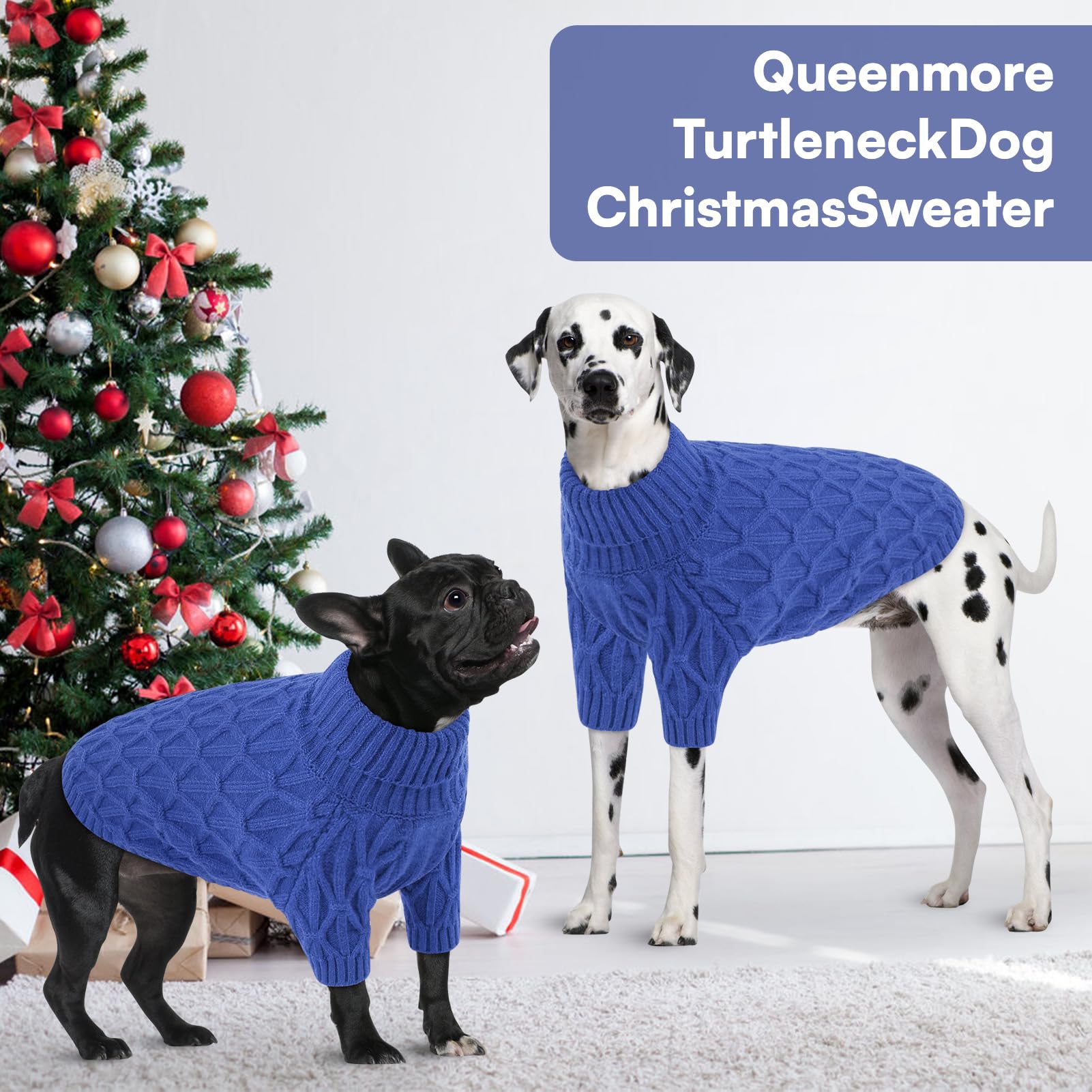 Pull Queenmore tailles XS à 2XL, ajustement adapté à toutes morphologies.