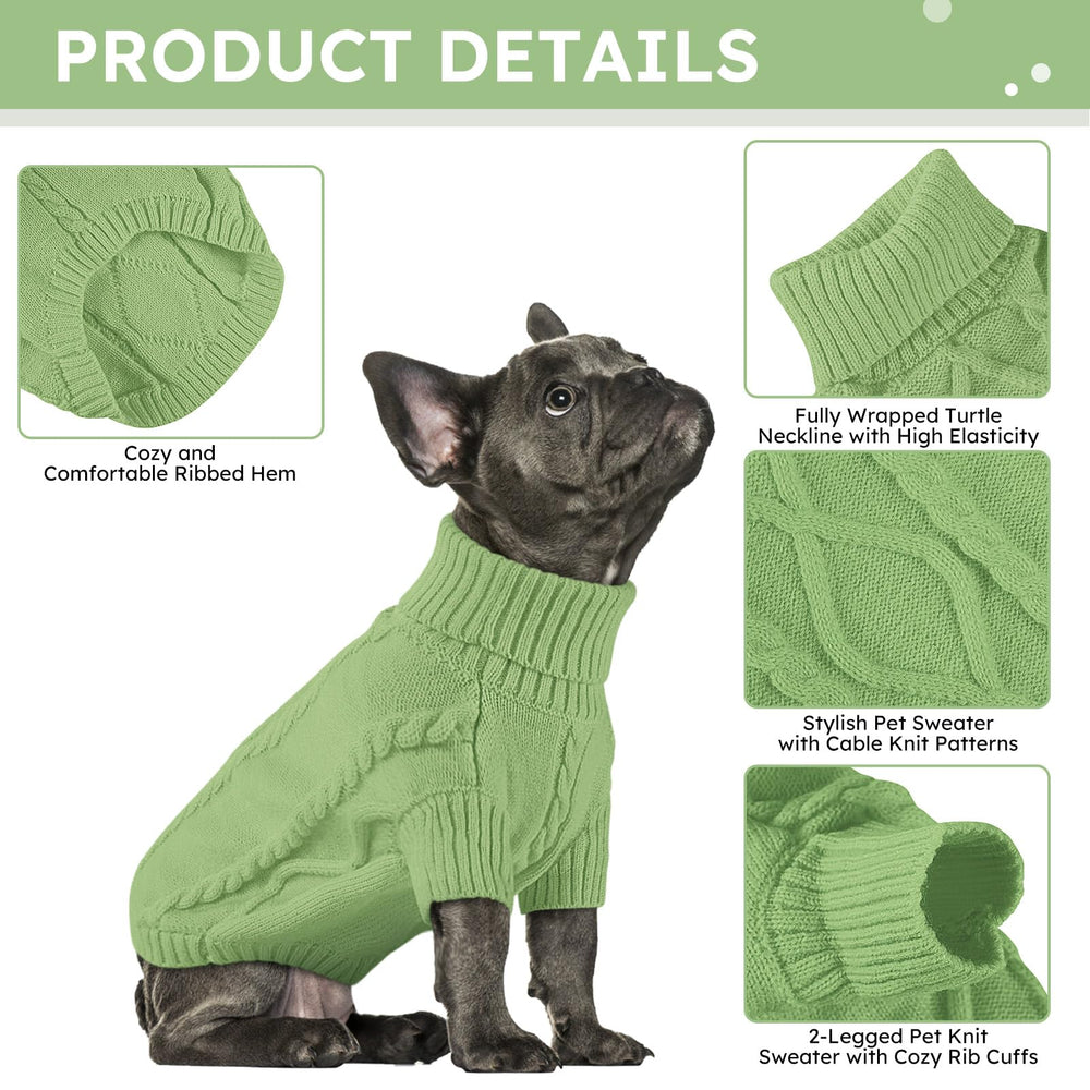 Col roulé Queenmore pour chien – confort et chaleur autour du cou.
