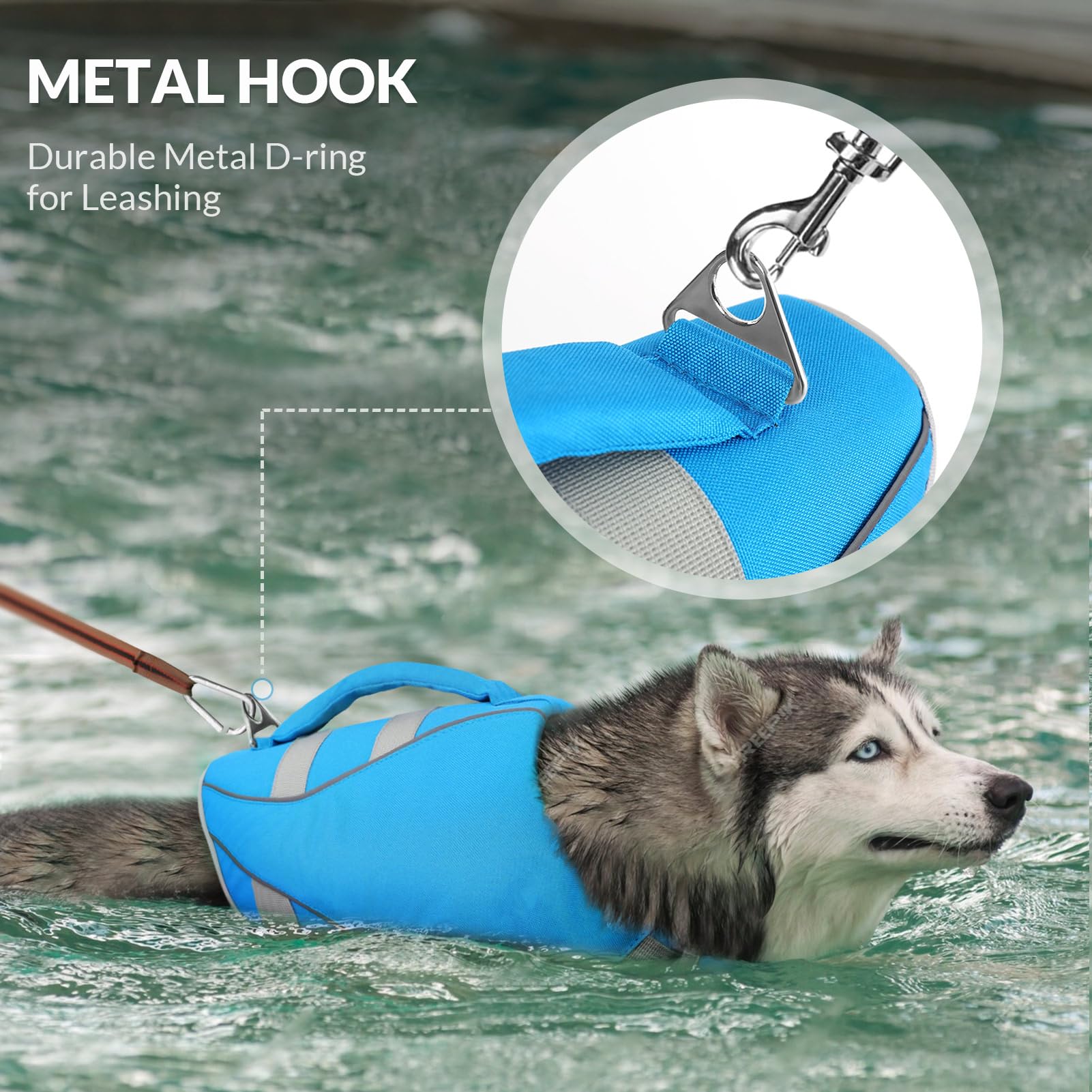 Queenmore XL gilet en Oxford ripstop durable pour aventures nautiques.