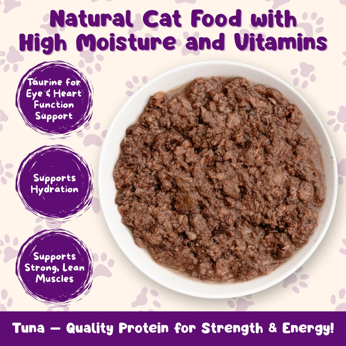 Queen's Cat & NUTRI PLAN – thon riche en oméga-3, peau et pelage sains.