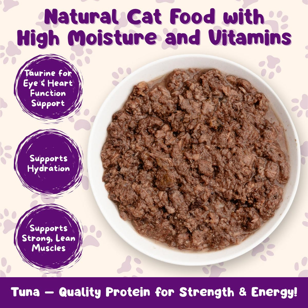 Queen's Cat & NUTRI PLAN – thon riche en oméga-3, peau et pelage sains.