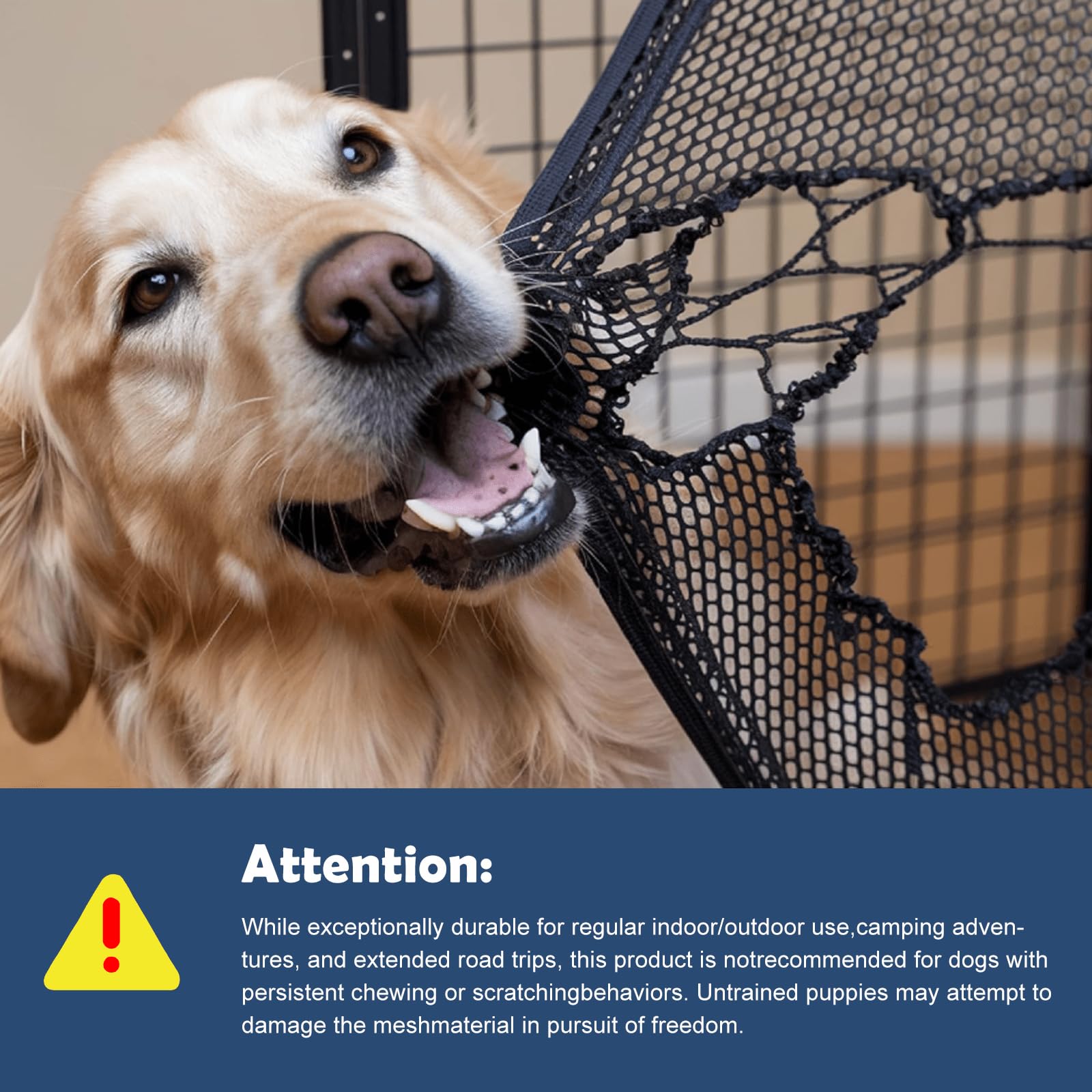 QUIBBLICK cage chien doux avec mailles de ventilation pour intérieur aéré
