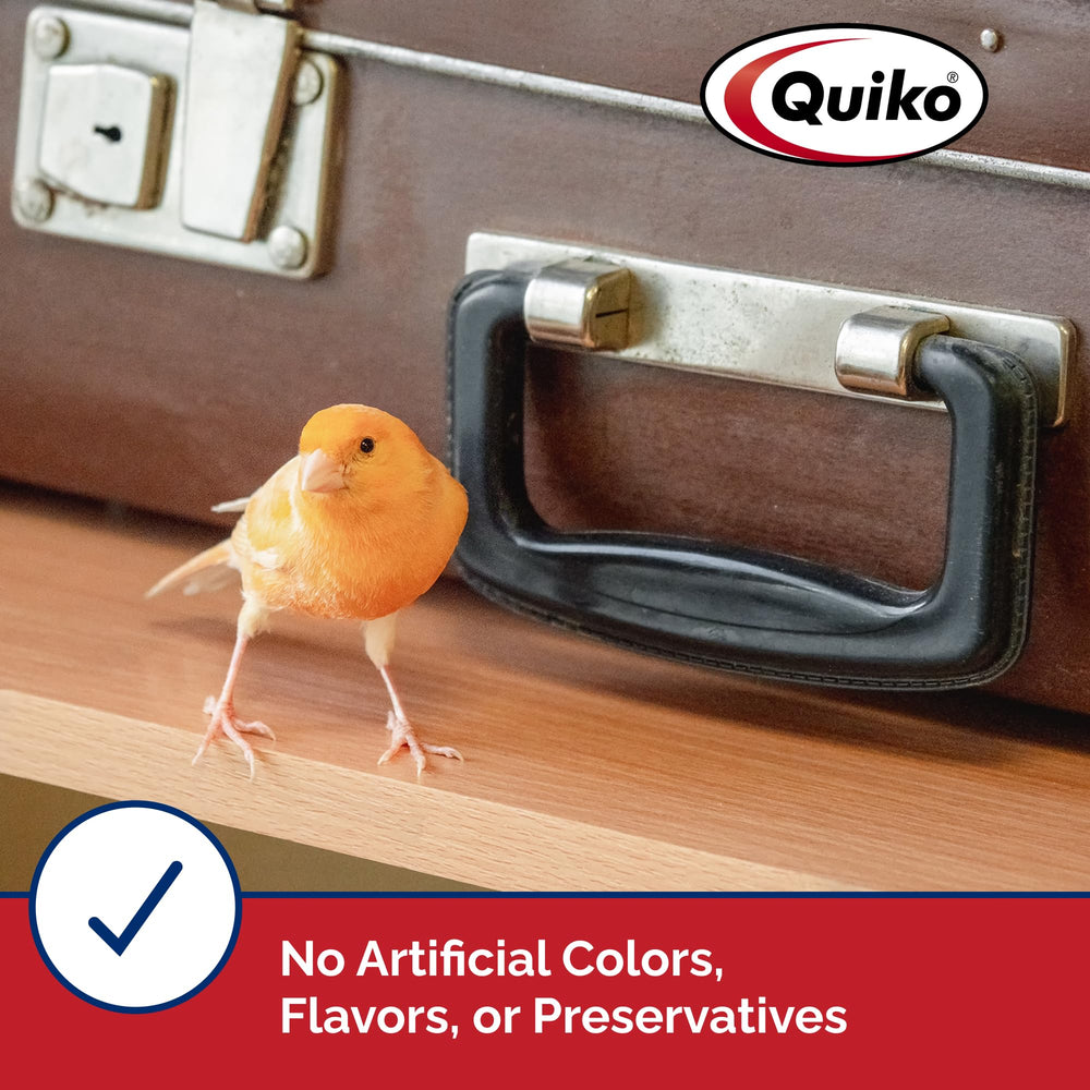 Quiko Special Rouge Œuf – Plumage potentiellement plus vif grâce à la canthaxanthine.