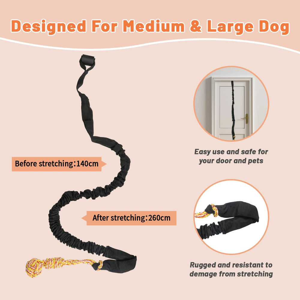 QUJOGA loisirs énergie chien, parfait pour exercice et lien maître