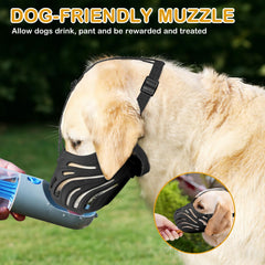 Qukcors museau chien pour entraînement avec friandises.