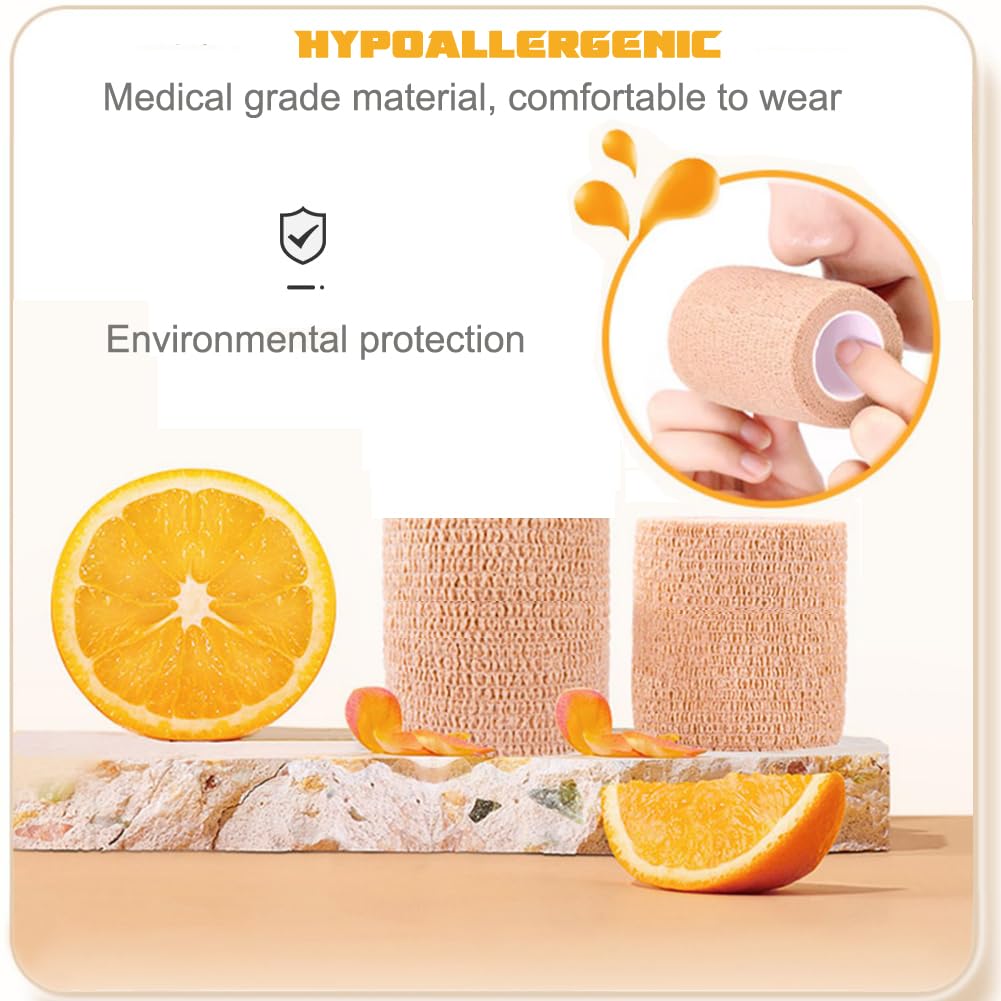 QUMY bandage pattes cohésif noir: protection rapide des zones sensibles des animaux