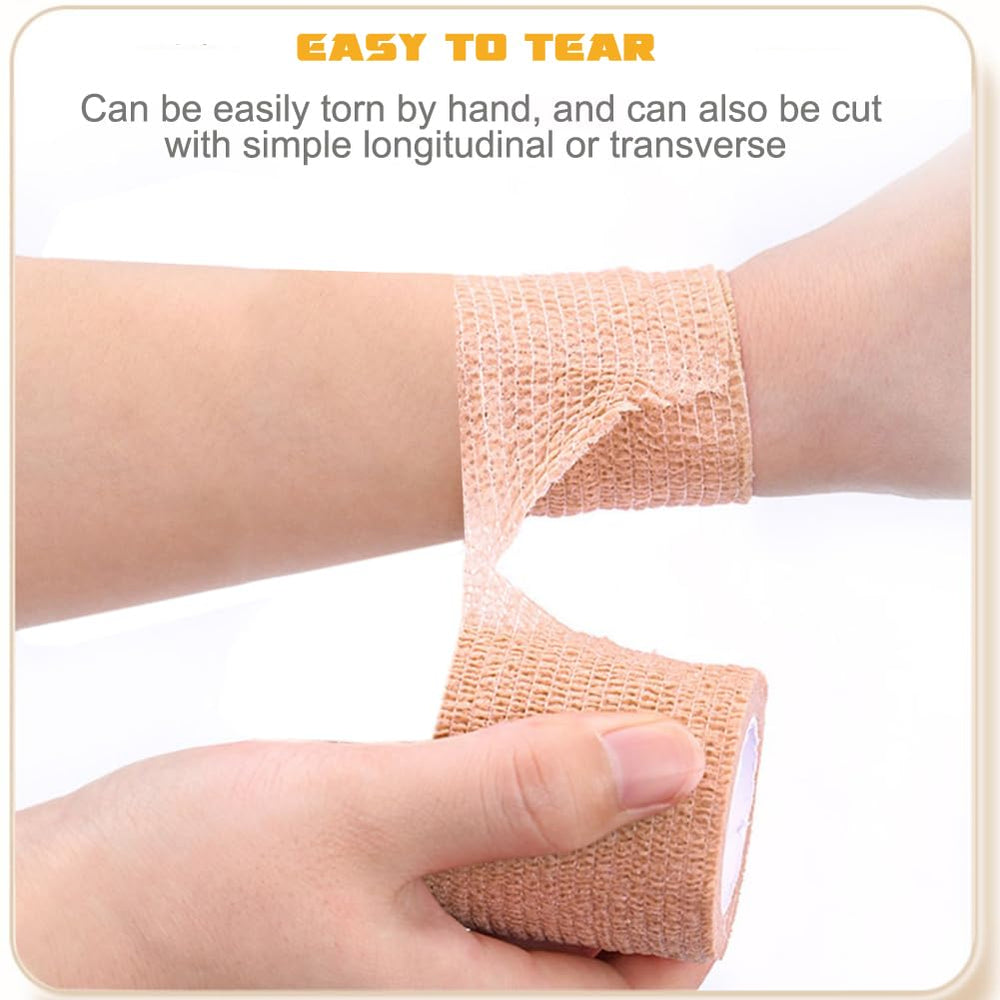 QUMY bandage rouge: maintien rapide lors d’activités sportives et en plein air