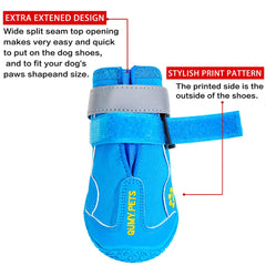 QUMY bottes chien grande semelle antidérapante offre stabilité sur surfaces mouillées
