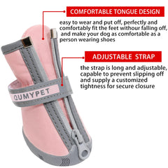 Chaussures QUMY pour petit chien, imperméables et chaudes pour temps humide.