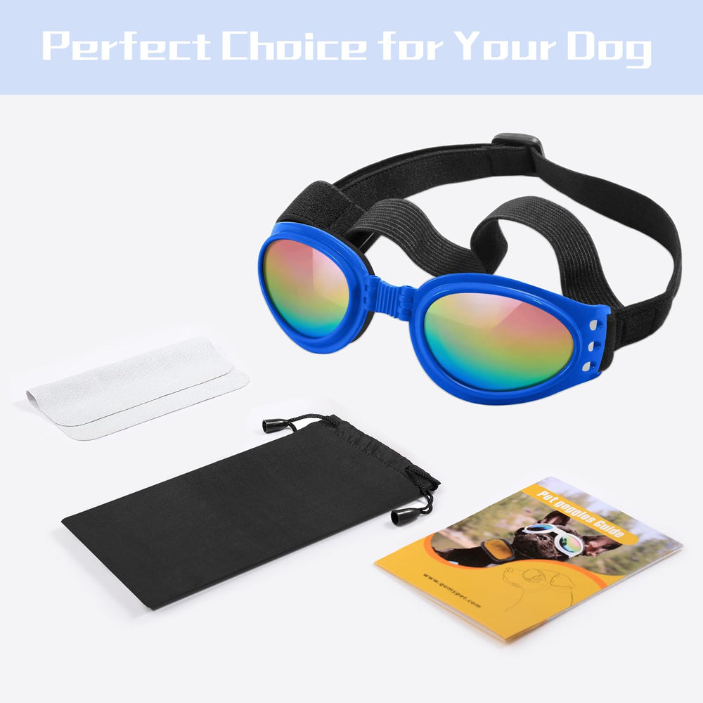 Protection UV et contre les débris pour les yeux de votre chien.