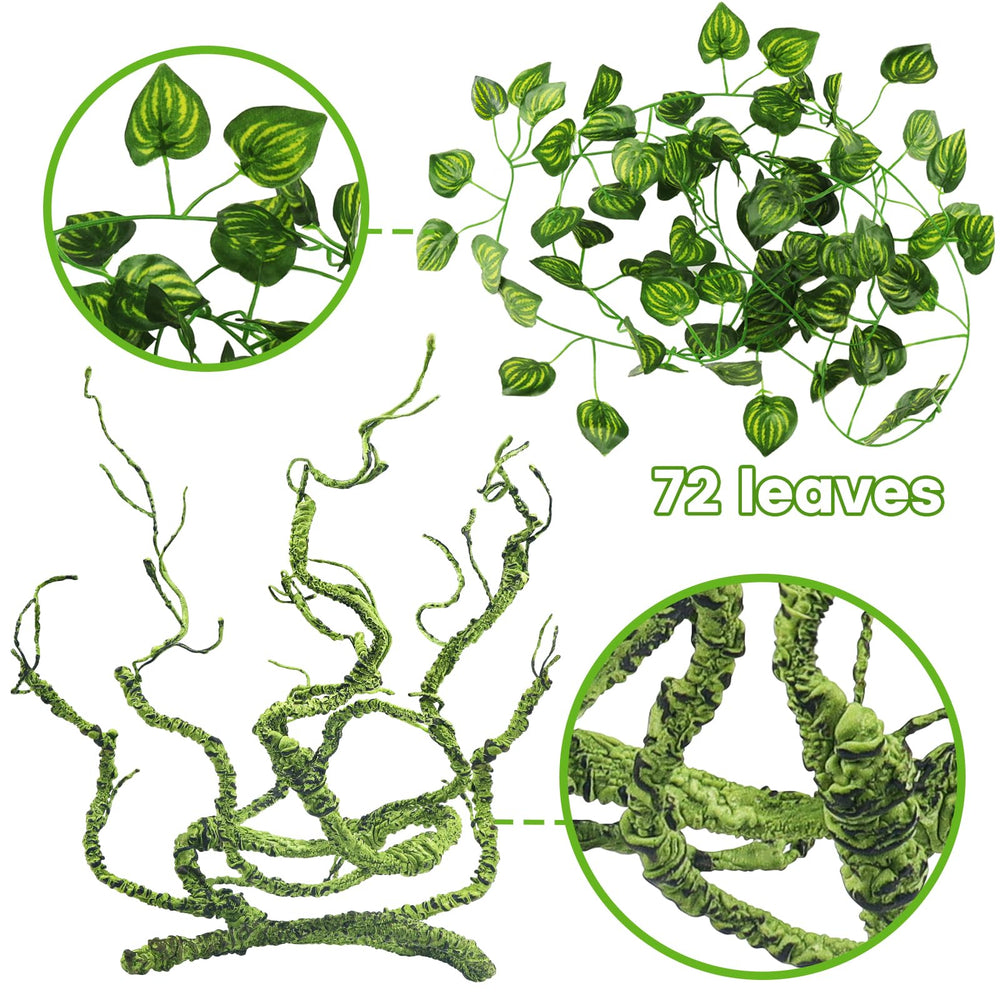 QUOZUO plante support terrarium, stabilité et charme décoratif.
