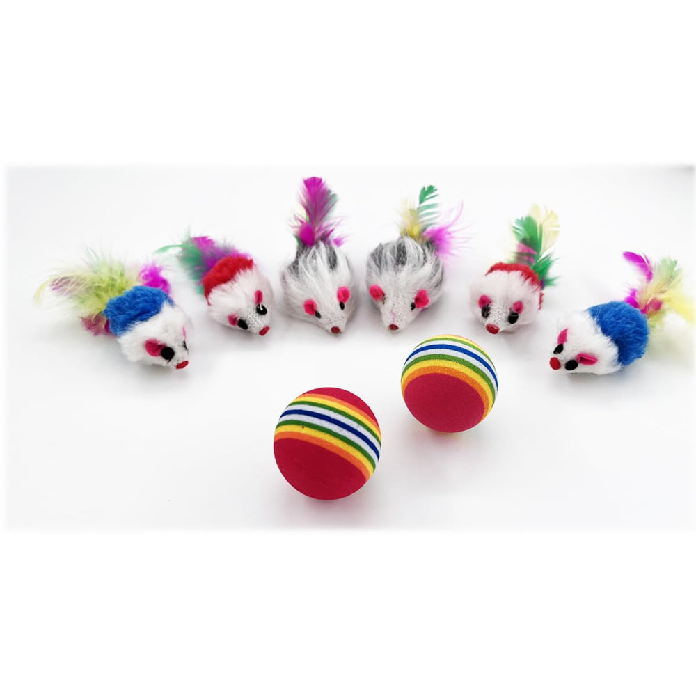 Souris peluche QUVOVID: proie douce pour chasse et poursuite.