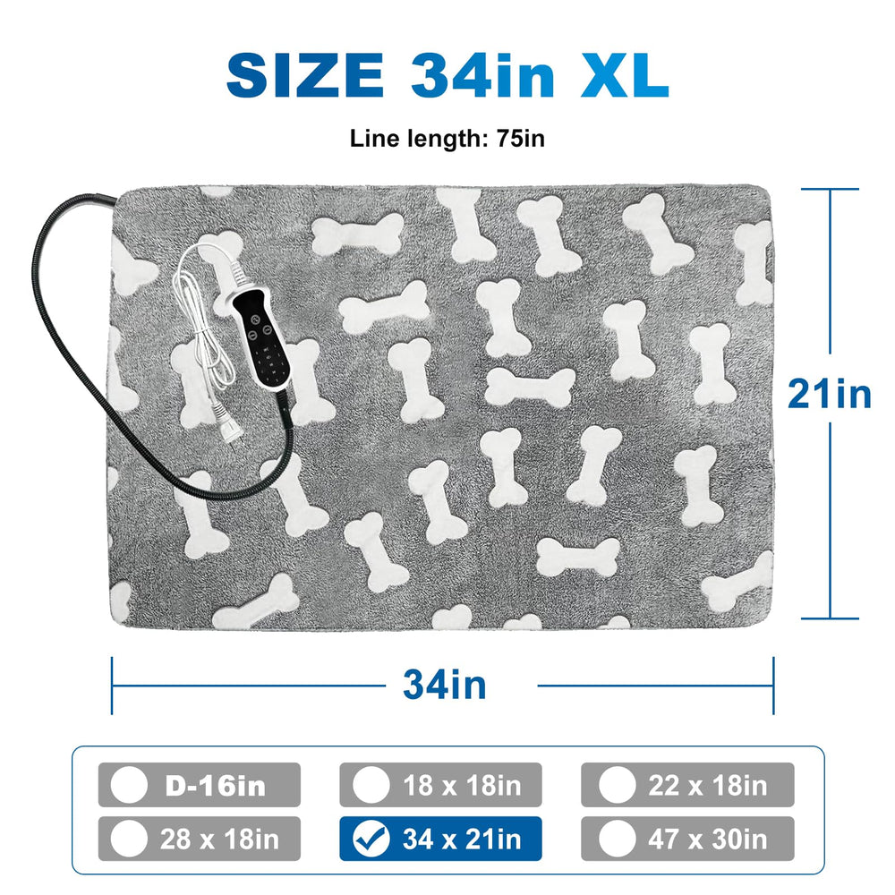 Controle thermique Quwzayail à 9 niveaux pour chien.