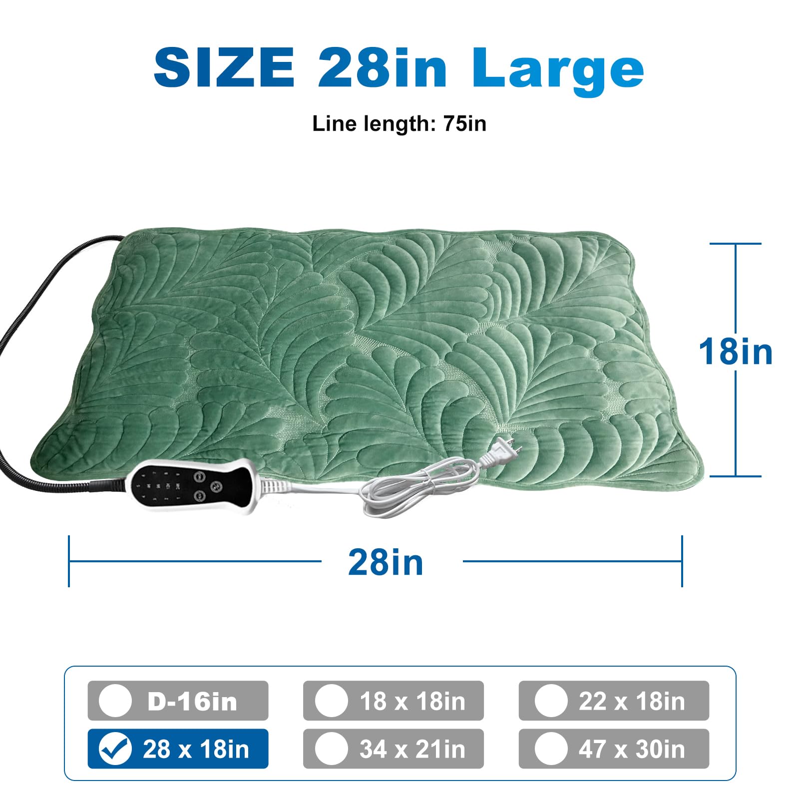 Coussin chauffant Quwzayail pour chien, confort et chaleur durable.