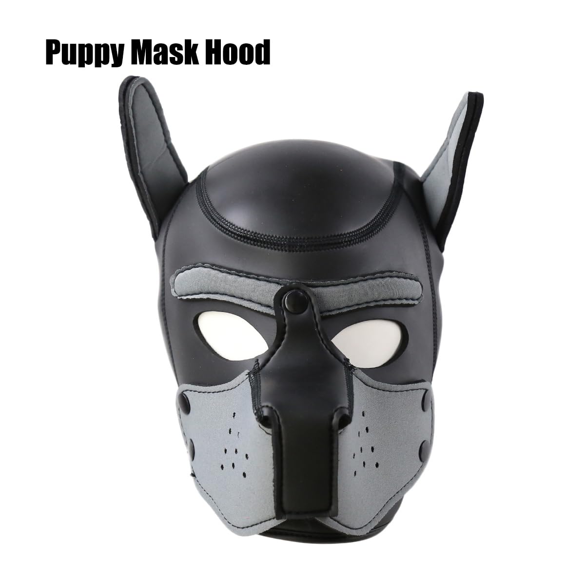 QUYUWOWO masque chien costume halloween, idéal pour fêtes déguisées