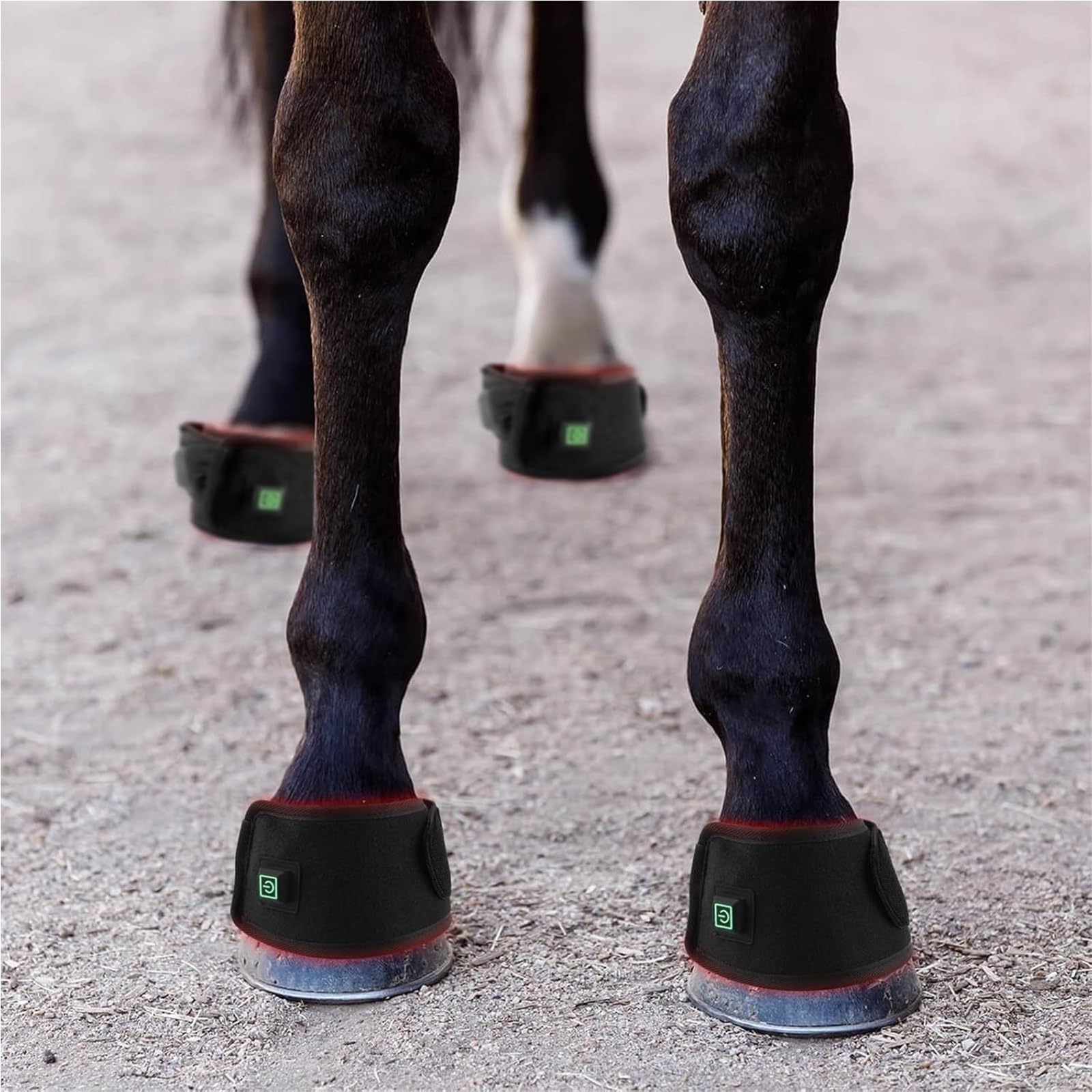 QVIKPMU tissu respirant et design ergonomique assure le confort du cheval.