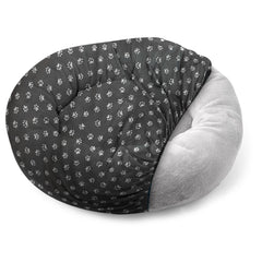 La housse Qwazy Cupcake pour lit chien rond offre confort supérieur.
