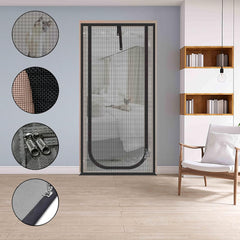 Porte-ecran QWR avec fermeture a glissiere: acces facile et separation.