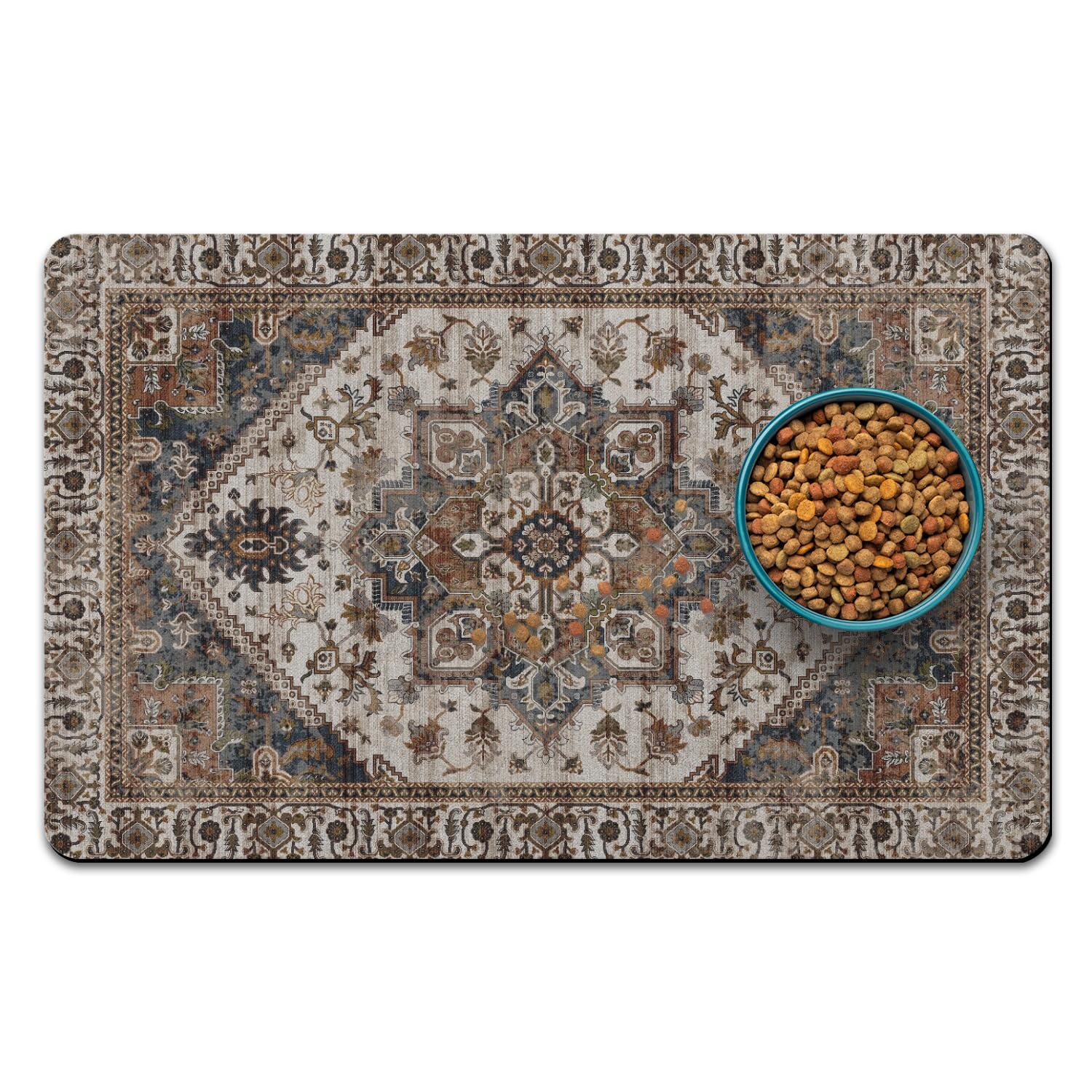 Tapis d’alimentation QXWREL pour chien et chiot – format 12x20, absorbant et pratique.