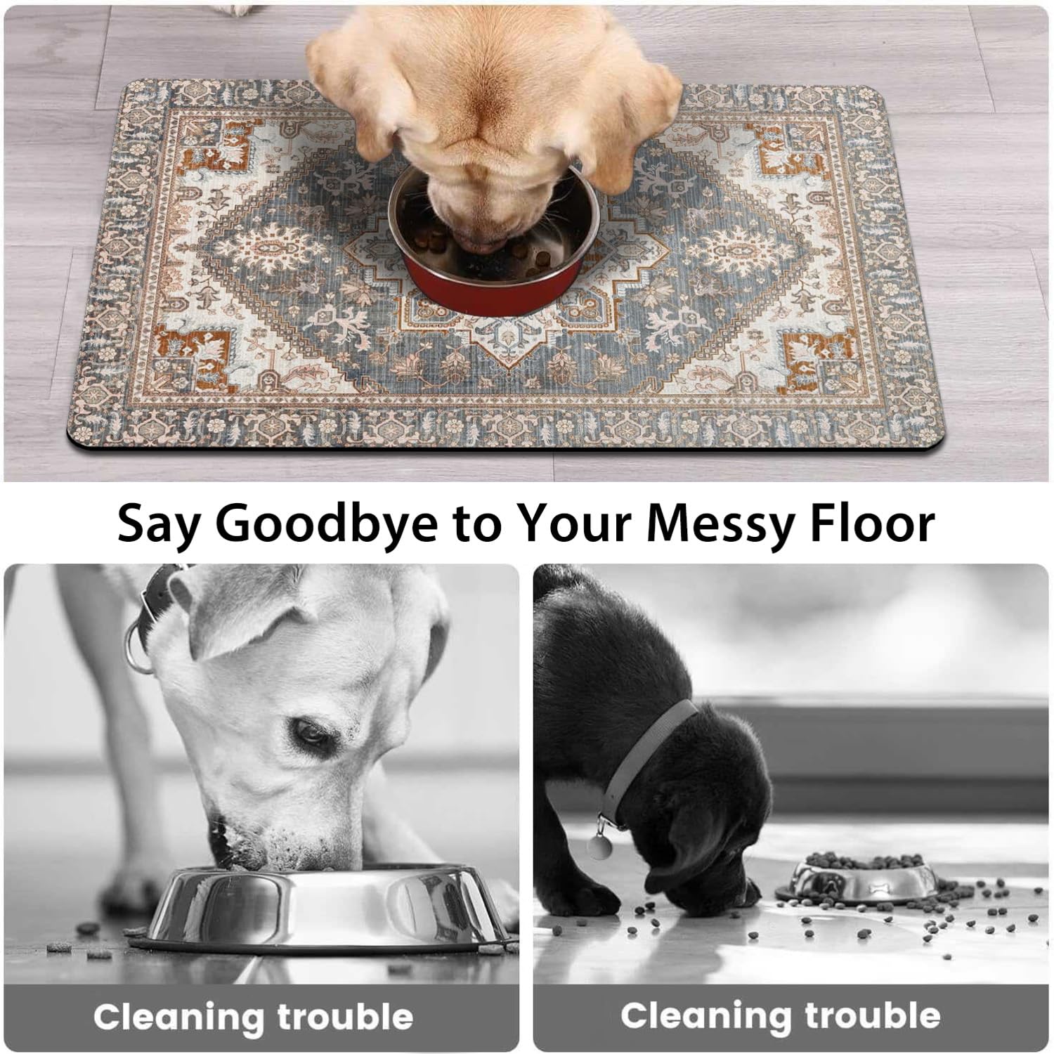 Tapis résistant à la déchirure pour chiens et chats.