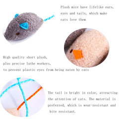 Q.Y.HOME peluche souris de haute qualité résiste à l usure et mordillements
