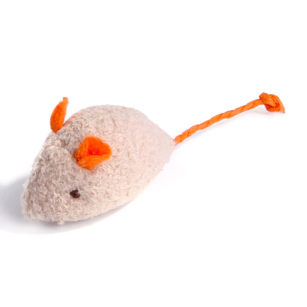Q.Y.HOME ensemble de trois souris peluche pour plusieurs chats à la maison
