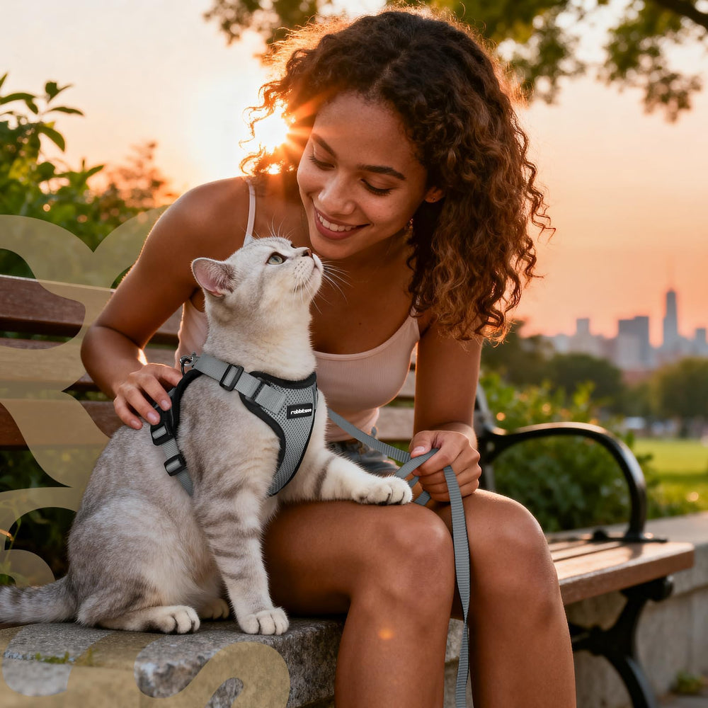 Emballage pratique Rabbitgoo prêt à l’emploi pour votre chat.