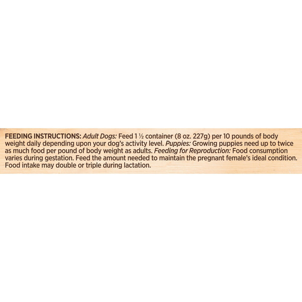 Rachael Ray Nutrish 8 onces, portion pratique pour repas quotidien du chien.